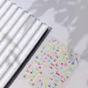 Pegatinas Finas Minimalistas de Uñas de Moda DIY Populares Estilo Japonés para Teléfono Pegatinas de Uñas para Niños Fábrica Mayorista Pegatinas Florales