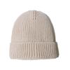 Otoño e invierno tablero ligero ins caramelo cálido gorro de punta hombres y mujeres calle color sólido hilo de núcleo lana protección para orejas gorro de punto