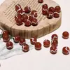 Ágata Roja Cuentas de Onda de Agua Cuentas Sueltas Cuentas Espaciadoras Pulsera Accesorios DIY 614