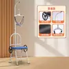 Silla de Tracción Cervical para Uso en Casa, Corrector de Fisioterapia, Bastidor de Estiramiento, Dispositivo de Tracción con Gancho, Cinturón de Tracción Cervical, Fijador Montado en Puerta