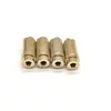Conector Hembra Estéreo de 2.5mm Diámetro Exterior 8.0mm Conector Hembra de Audio de 2.5mm Conector Hembra Estéreo Dorado de 2.5mm