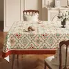 Nuevo Mantel de Lujo para Comedor 2026 con Acabado de Alta Gama, Impermeable, Resistente al Aceite, Mantel sin Lavado, Cubierta de Mesa Resistente al Calor