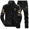 Otoño 2023 Nuevo Traje Deportivo para Hombre Casual Manga Larga Traje de Béisbol Chaqueta Sudadera Fitness para Hombre de Secundaria