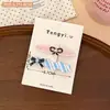 Presilha de Cabelo Desenho Animado Doce Coreano para Mulheres Pequena Fresca Simples High-End Presilha Bico de Pato Versátil Estilo Ins Presilha Lateral Acessórios de Cabelo