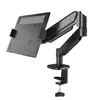 Suporte de Monitor Ke Hao em Estoque Adequado para Telas de Computador de 10-17 polegadas, Suporte de Computador com Mola a Gás com Altura Ajustável