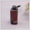 Botella cuadrada de 200 ml con tapa abatible, botella de hidrosol, botella de 200 ml con tapa abatible, botella para cebo de pesca, botella cuadrada para desmaquillante, botella para loción