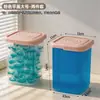 Caja de almacenamiento de detergente para ropa de gran capacidad BNBS, diseñada para uso doméstico, específicamente para almacenar cápsulas de lavandería y cápsulas de fragancia