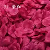 Arreglo Romántico de Pétalos de Flores Artificiales Simuladas, Decoración de Habitación de Boda, Dispersión de Flores DIY Pétalos de Rosa