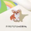 Presilha de Cabelo Fofa Desenho Animado Animal Série Oceano Pequena Imitação Acetato Concha Golfinho Estrela do Mar Franja Lateral Filhote