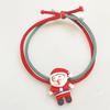Nueva banda para el cabello de invierno y Navidad, linda diadema de alta elasticidad, banda elástica de Navidad, lindos accesorios para el cabello de muñeco de nieve, pequeño regalo
