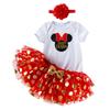 Conjunto de falda y tutú para bebé niña de medio año, ropa de vacaciones, Amazon, eBay, ropa para niños, ropa de bebé al por mayor