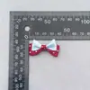 Lazo de Lunares Accesorios para el Cabello para Niños Ropa Juguetes Ropa para Mascotas DIY 4cm Lazo de Lunares de Doble Capa Listo