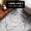 Rejilla de acero inoxidable para cocinar al vapor, para cocina doméstica, para pan al vapor, resistente al agua, con tres patas, multifuncional, para mesa, para ollas y almacenamiento.