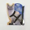 Spot atacado coleira para pet gato industrial peitoral traseiro corrente para gato multicolor opcional parafuso corda de gato fornecimento direto da fábrica