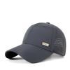 Gorra de béisbol perforada repelente al agua para primavera y verano para hombre, parasol, transpirable, gorra de lengua de pato, gorra para deportes al aire libre con protección solar