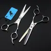 Tijeras de Peluquería Gm1 con Forma de Mano de 6.0 Pulgadas Tijeras para Cortar el Cabello Tijeras Planas Tijeras para Flequillo Tijeras Entresacadoras