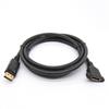 Cable de extensión DP macho a hembra con conectores para conectar monitores de computadora con puerto de pantalla macho a hembra HD.