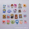 Adesivos de Etiqueta Mini Fofos, Estampas de Transferência Térmica, Patches de Tecido Autoadesivos Coloridos de Desenho Animado para Roupas, Artesanato Feito à Mão de Cachorro Pequeno Pet