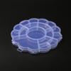 13 17 caixa de armazenamento flor de ameixa girassol transparente caixa plástica fixa caixa plástica pp dividida contas DIY ornamentos