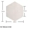 Placa acústica hexagonal de fibra de poliéster, placa de isolamento acústico, adesivos de parede autoadesivos para parede, decoração de parede para estúdio de gravação, sala de piano, jardim de infância