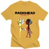 Camisetas Gráficas de Álbuns de Música Radiohead o Melhor do Algodão Vintage
