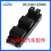 25401-Ed000 25401Ed000 Es Adecuado para Interruptor de Ventana Nissan Tiida Interruptor Elevalunas