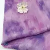 Tela de Malla Bordada con Flores Hecha a Mano Tela Bordada para Vestido de Escenario Multicolor