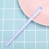 Papelaria Criativa Coreana Gato Fofo com Cauda Balançante Caneta Gel Estudante com Tubo de Agulha Cheio 0.5 Caneta de Água Preta
