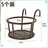 Gancho para Barandilla de Balcón Colgador para Macetas Colgante Antirrobo Estante de Almacenamiento para Colgar en Ventana Soporte para Flores Soporte de Hierro para Exterior en Repisa de Ventana
