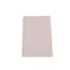 Diario de página de color simple fábrica punto cuaderno al por mayor Cuaderno de espiral de papel Kraft cuaderno de oficina LOGOTIPO