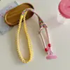 Bandolera de Nylon Tejido Minimalista de Moda con Correa Larga, Funda Universal para Teléfono con Correa Lateral, Correa Portátil para Colgar del Cuello, Estilo Personalizado para Exteriores