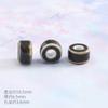 Jingdezhen DIY Acessórios Forno Troca Cerâmica Espaçador Contas Ping An Fivela Material Feito à Mão Contas Espalhadas Pulseira Acessórios Contas