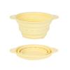 Cesta de Drenagem de Silicone Amazon Coador Dobrável de Aço Inoxidável Cesta de Vegetais para Pia de Cozinha Cesta de Frutas Doméstica Retrátil