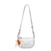 Bolso Pequeño de Textura de Alta Gama para Mujer Verano 2025 Nuevo Versátil Moda Bolso de Hombro Único Cruzado Diseño de Nicho Bolso Silla de Montar