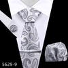 Mancuernillas cuadradas de corbata alta para hombre traje Vestido Negocios Banquete Boda Poliéster Corbata Larga Fábrica de Shengzhou