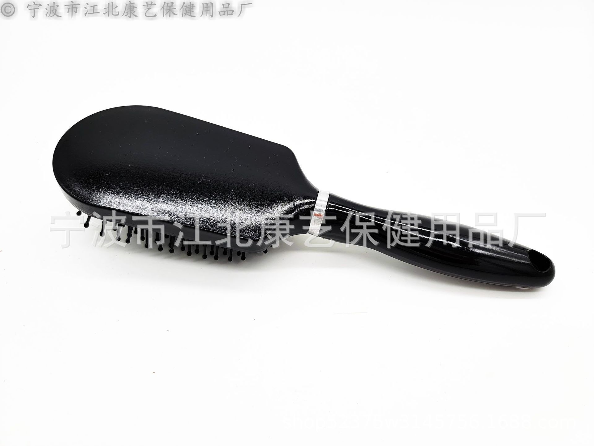 塑料发梳 HB9811 黑 特写3.jpg