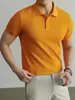 Hengyuanxiang Camiseta 100% Algodón Hombre Manga Corta Camisa Polo Hombre 2026 Verano Nuevo Estilo Camiseta de Algodón Puro para Hombre