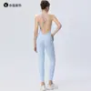 Macacão de Yoga Transfronteiriço para Mulheres Pilates Costas Bonitas Macacão Sexy Levanta Bumbum Macacão Fitness