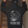Moletom com Capuz e Manga Longa Masculino para Outono e Inverno, Confortável