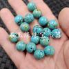 Turquesa Optimizada Cuentas Antiguas Imitación Cuentas de Jade 16mm Turquesa Antigua Cilíndrica Pulsera Collar Cuentas de Joyería