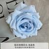 Simulación 10 cm cabeza de flor rosa diamante flor pastel decoración de boda diseño de coche de boda adornos de flores artificiales DIY al por mayor