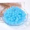 Contas Redondas de Vidro Liso de Porcelana Contas de Cristal Feitas à Mão para Pulseira DIY Colar Materiais para Miçangas Acessórios de Joias Atacado