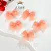Malla Mini Puntos de Polka Lazo Gasa de Hada Falda Accesorios para Ropa Hecho a Mano DIY Pasador Accesorios para Diadema