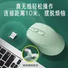 Ratón inalámbrico transfronterizo, funcionamiento silencioso, conectividad Bluetooth, recargable, adecuado para portátiles y uso de oficina, modo dual, en stock, envío rápido, directo de fábrica