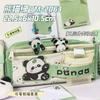 Lápis de panda dos desenhos animados Bolsa de alto valor Yan Estudante Lápis de grande capacidade Caso Multifuncional Multi-camada Mudança Papelaria Bolsa Lápis Bolsa