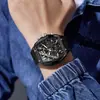 Luz de la Mañana Reloj Barril con Forma de Barril para Hombre Doble Pantalla Deportivo Resistente al Agua Esfera Grande Multifunción Reloj Electrónico Reloj para Hombre Transfronterizo