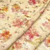 Nuevo Estilo Nacional Chino Estampado Digital Brocado Tela de Algodón Dorado Finales de la Dinastía Qing Vestido Cheongsam Top Tela Hanfu