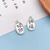 1 Año Nuevo retro estilo nacional nube auspiciosa calabaza Nafu hueco marca de la suerte aleación colgante accesorios de joyería hechos a mano con cuentas
