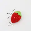 Explosões Transfronteiriças Boneca Laranja Feia de Lã Crochê Artesanal Chaveiro Pingente Acessórios Boneca de Frutas e Legumes Pendente de Carro