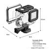 Aplicável aos acessórios Gopro 5/6/7 toque impermeável shell esportes câmera mergulho impermeável shell resistente a quedas escudo protetor